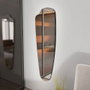 Hanah Home Espejo Cheval Transparente MDF 40x120 cm